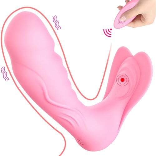 Remote Control Dildo Vibrators Panties for Women Clitoris Stimulator Adult Sex Machine Female Masturbator Vagina Massage Toy