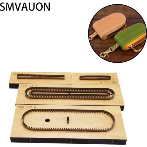 Japanese Steel Knife Car Key Bag Can Be Customized DIY Pattern Leather Die Cutting Laser Wood Mold Pendant Mold