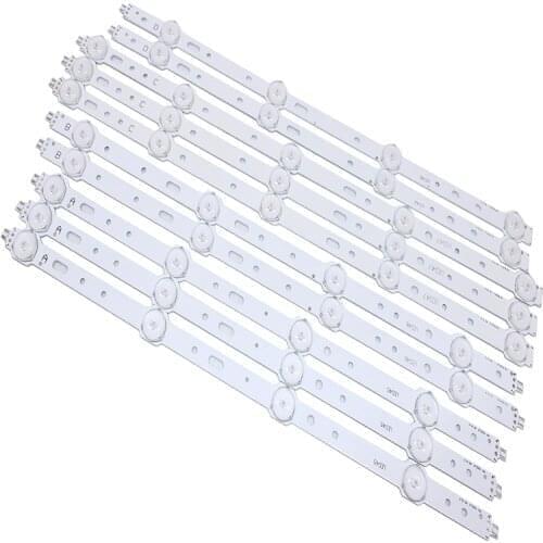 10pcs new LED backlight 4leds/5leds ABCD type for Samsung SVS400A73 40D1333B 40L1333B 40PFL3208T LTA400HM23 SVS400A79 40inch TV
