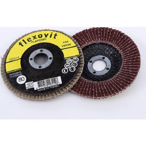 100mm blinds hundred impeller Metal Polishing pad Flower-shaped page wheel polish sheet mesh cover iron core hardware fittings