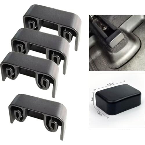 4-Pack Slide Modification Car Plastic Plugs Accessories for Tesla Model Y