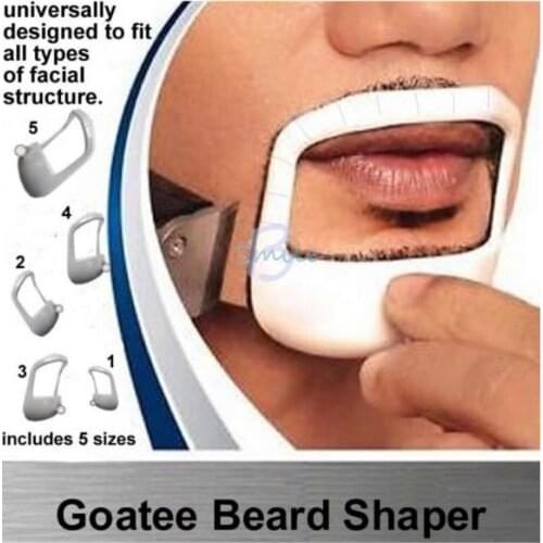 Beard Styling Tool Modeling Template 5PCS/Set For Mens Shaving Care Gift Goatee Fashion Comb