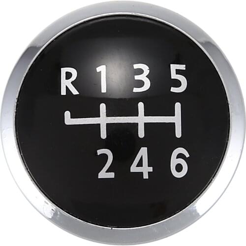 6 Speed Gear Shift Knob Emblem Badge Cover Cap For V w Transporter T5/T6 Mk5 Mk6