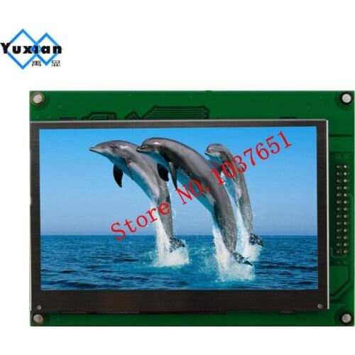 8bits mcu interface industrial TFT color lcd display 4.3 inch 480RGB*272 with control IC RA8875 LCD factory LT043C-33A 3V