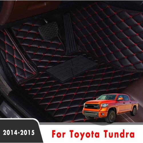 Car Floor Mats For Toyota Tundra 2015 2014 Auto Accessories Waterproof Carpets Custom Styling Protector Covers Decoration Rugs