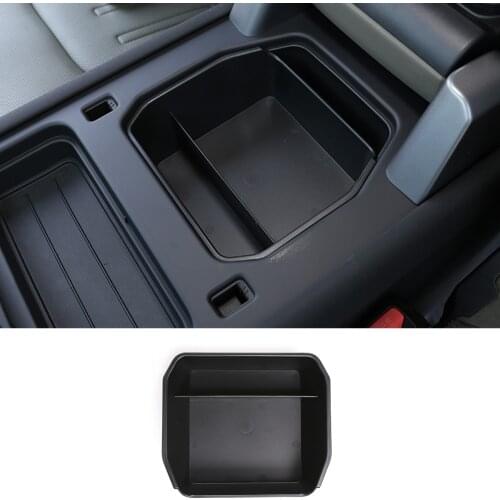 ABS Car Styling for Land Rover Defender 110 2020 Armrest Storage Box Decoration Cover Trim Black Car Interior Accessories