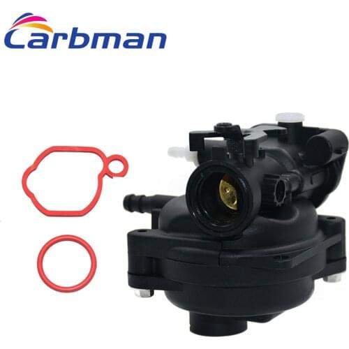 Carbman Carburetor Fit For Briggs & Stratton 799583 Carb Carburador Replaces 593261 590556 595656 591979 591160 Lawnmower