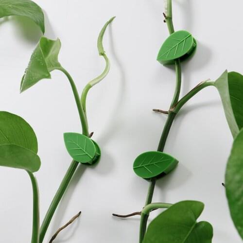 Wall-climbing fixer, green plant clip, seamless buckle, does not hurt the wall vine plants halloween decorations for home