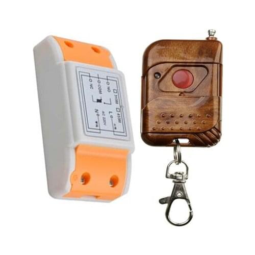 New 220 v 1 ch remote control switch 1 piece receiver + 1 piece transmitter circuit diagram visible