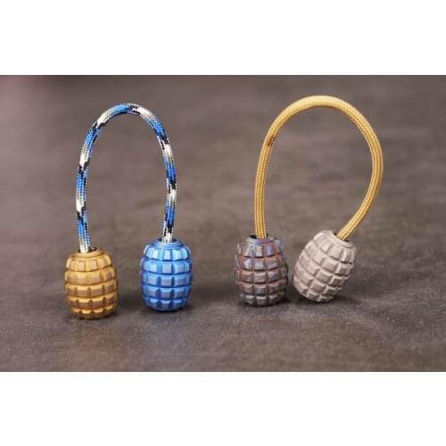 Hong Kong MG Titanium Alloy Mine Knife Pendant V Pendant Baolezhu Ear Ears Fruit Pick Toothpick Pendant Simple EDC