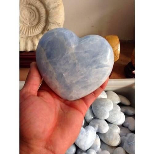 Natural crystal natural aquamarine sculpture love decoration free shipping 300g/lot