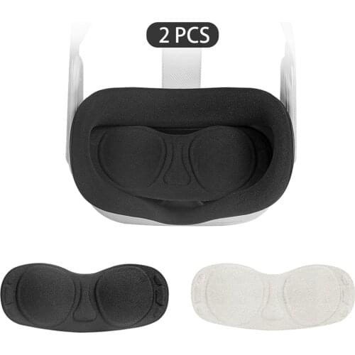 For Oculus Quest 2 VR Lens Anti Scratch Easy Clean Durable Full Case Lightweight Protective Cover Dustproof Accessories