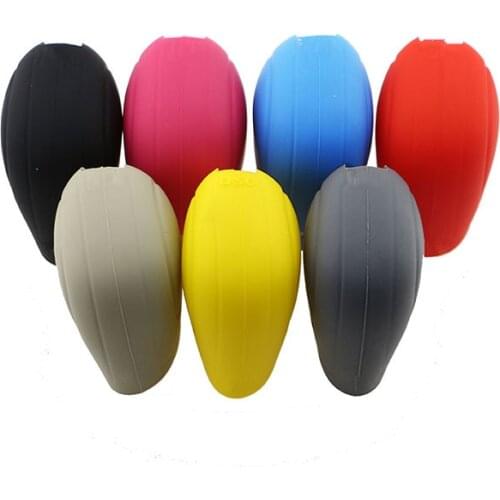Carmilla 1Pc Silicone Car Gear Head Shift Knob Cover for Volkswagen VW Golf 6 7 GTI Jetta MK6 Polo Bora Passat B7 Tiguan Touran