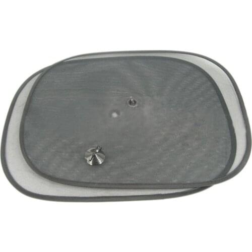 1 Pair Black Mesh Car Side Rear Window Sun Shade Cover Visor Shield Screen Car Front Windscreen Covers