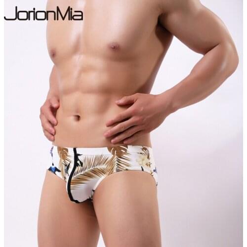 2018 Men Briefs Men Underwear Briefs Printed Color Soft Underpants Nylon Sexy Underwear Men Briefs Calzoncillos hombre ckyh06