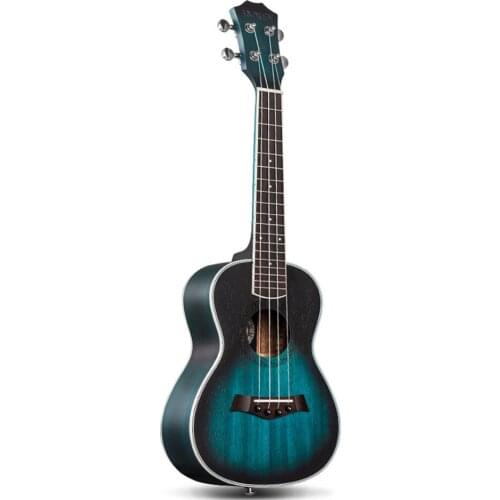 Ukulele 23 Inch Mahogany Ukulele Nylon String Rosewood Fretboard Concert Ukulele for Beginners UK23129