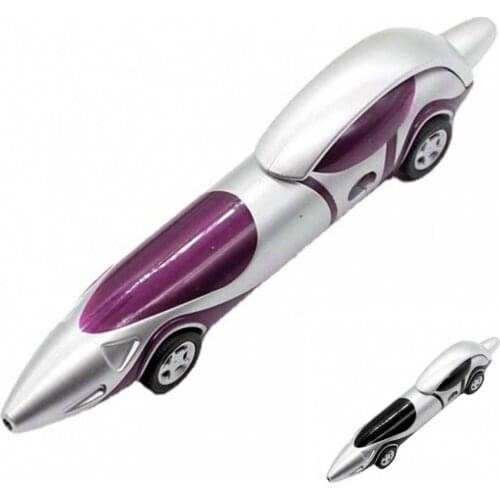 Funny Stylish School Favor Ball Point Pen Sturdy Rollerball Pen with Wheels for Classroom