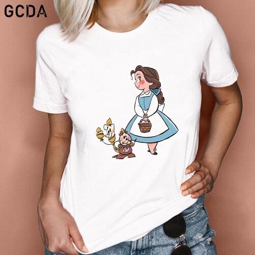 Alice in Wonderland Harajuku Fun Personality Print Streetwear Girls T-shirt Ulzzang Hip Hop Casual Women Tops