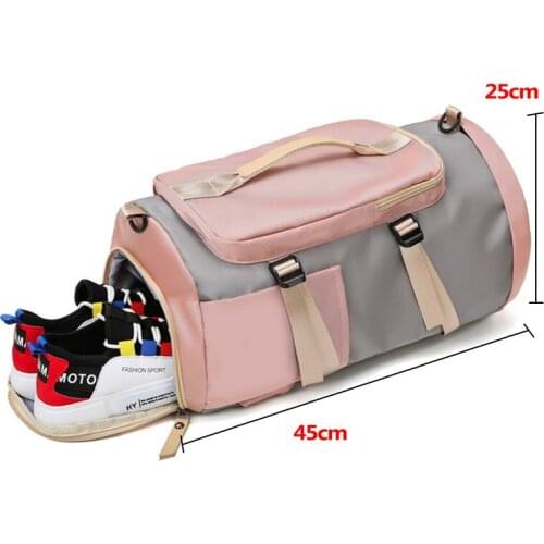 Womens Gym Bag Backpack Fitness Bags for Shoes Outdoor Shoulder Gymtas Tas Sac De Sportbag Travel Bag Duffle Bag
