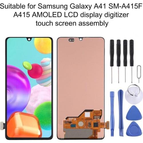 LCD Display Digitizer Touch Screen with Tool Kits Replacement Repair Parts for Samsung Galaxy A41 SM-A415F A415