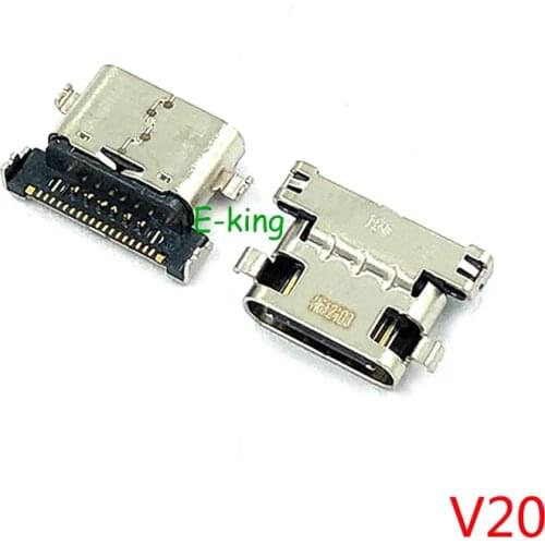 10PCS For LG V20 H910 H915 H918 H990 VS995 V30 H930 H933 USB Charging Connector Plug Dock Socket Port