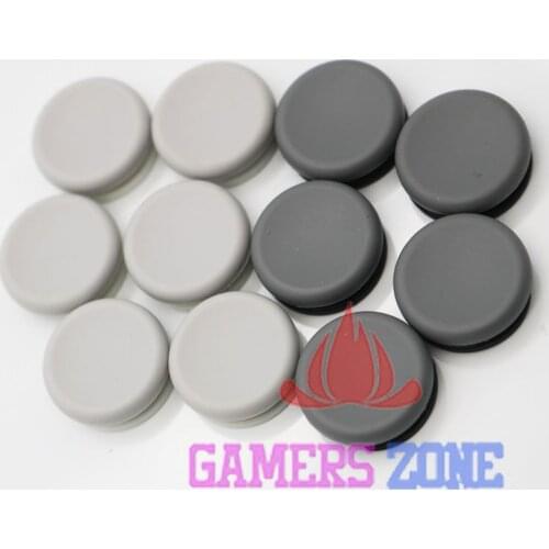 10PCS Gray White Analog Stick Thumb Cap for Nintendo New 3DS XL LL 2012 2015 Verison
