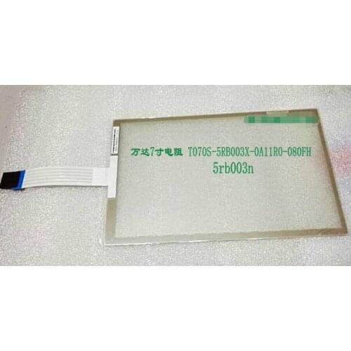 7 inch touch pad T070S-5RB003N-0A11R0-080FH touch panel 5 WIRE 165*104mm