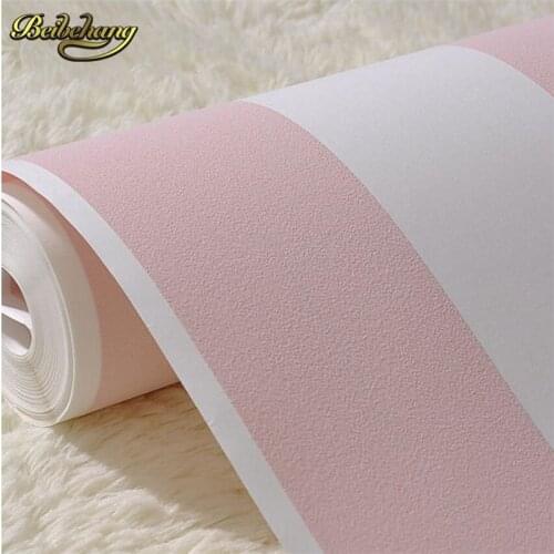 Beibehang papel de parede Modern striped non-woven living room backdrop bedroom den 3d wall murals wallpaper for wall paper roll