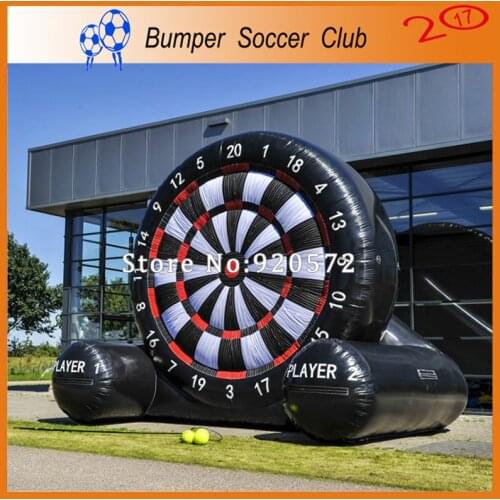 Free shipping& Pump ! 3m/4m/5m/6m/7m New Outdoor giant inflatable soccer dart board , inflatable dart board with stand for sale