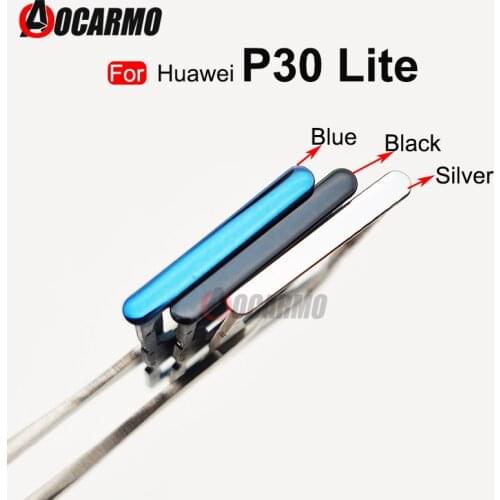 SIM Card Tray Holder Micro SD Slot Socket Adapter For Huawei P30 Lite Replacement Parts
