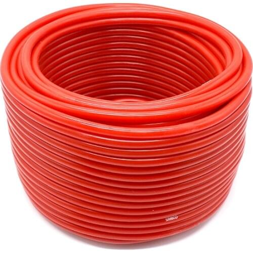 Universal 1M 3mm/4mm/6mm/8mm Silicone Vacuum Tube Hose Silicon Tubing Blue Black Red Yellow Car Accessories