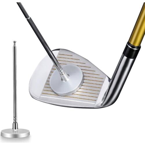 Golf Training Aids Rod Golf Cut Direction Indicator Magmetic Aluminium Golf Ball Skill Practicing Swing Training Aid Accessories