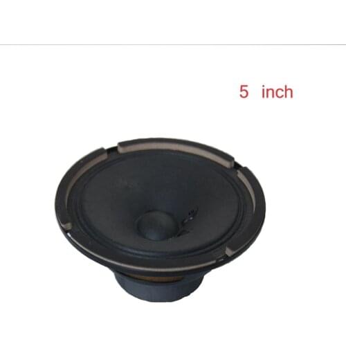 5 inch Midrange Paper Cone Speaker, hifi system 16 Ohm Full Range Louder Speakers,DIY KTV Box Accessories Hi end Woofer