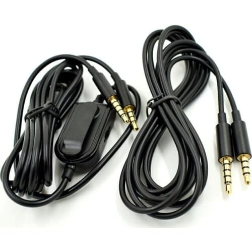 3.5mm audio cable mute line auxiliary audio line volume control Logitech Astro A10 A40 for Xbox game console PS4