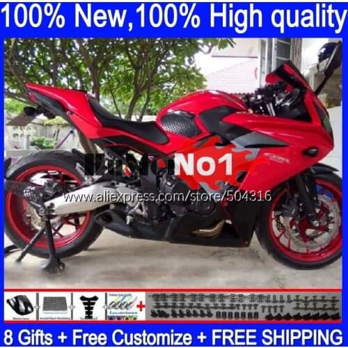 CBR650F For HONDA CBR650 CBR 650 F 109MC.17 CBR 650F 2011 2012 2013 2014 2015 2016 red factory CBR-650F 11 12 13 14 15 Fairing