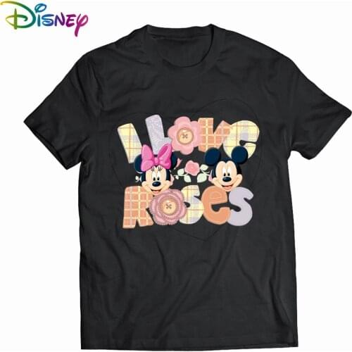 Disney Mouse Mickey Minnie Couple T Shirt for Husband Wife Lovers T-shirt Mr Mrs Valentine Gift Clothes Funny Graphic Tshirts