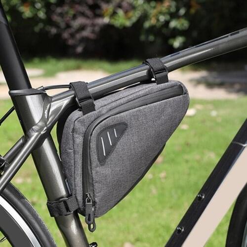 Travel Waterproof Front Tube Frame Bike Bag Bicycle Pouch Cycling Accessories