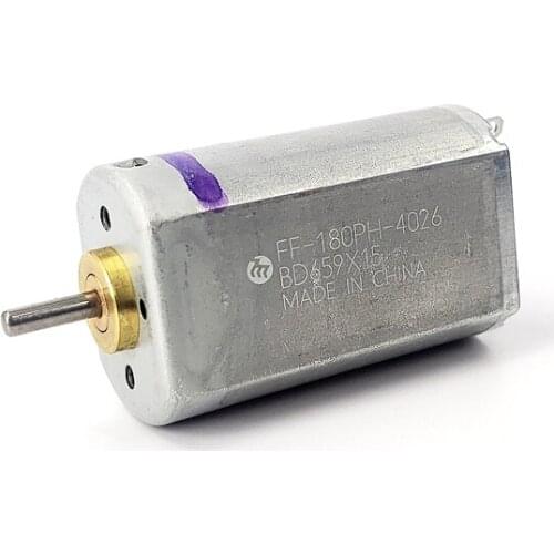 Mabuchi 180 Motor DC 1.5V FF-180PH-4026 10000RPM Precious Metal Brush Shaft Dia. 2mm DIY Electric Shaver Household Appliances
