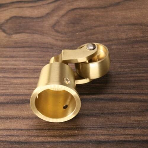 Brass Furniture Caster Brass Gold Cabinet Caster 1.5 inch Table Caster Retro Round Cup Wheels for Furniture