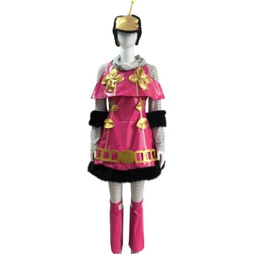JoJos Bizarre Adventure nun sisiter hot pants Cosplay Costume top+coat+pants+hat Any Size