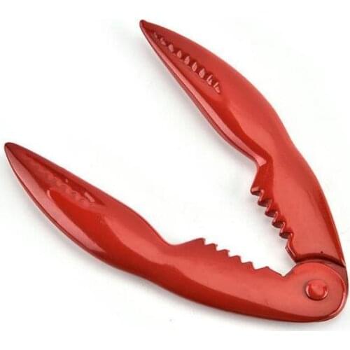 NEW Red Seafood Enameled Crab Cracker Seafood Tool Lobster Cracker Kitchen Gadgets FREE SHIPPING SN857