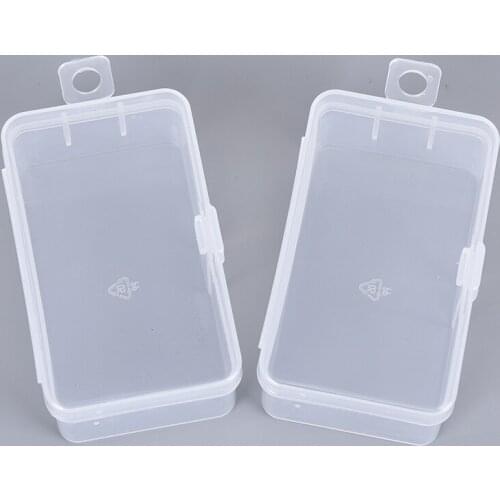 Wholesale Packaging Small Box Chip Box Storage Transparent Plastic Small Product PP Material Candy Gadgets Box