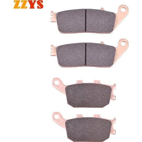Motorcycle Front Rear Brake Pads For HONDA VRX400 VRX400T NC33 VRX 400 CBF500 4 Non ABS Model CBF 500 VTX1300 VTX 1300 VTX1300S