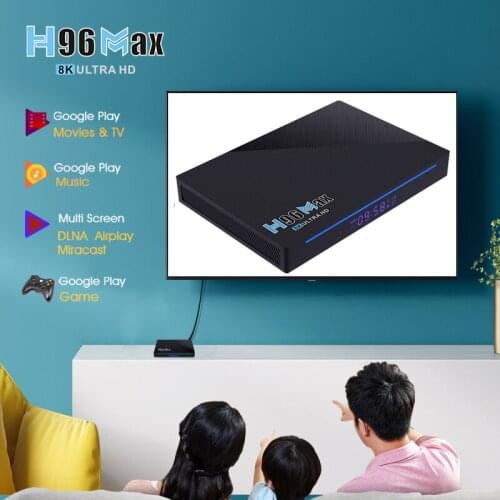 H96 MAX Smart TV Box Android 11 4GB RAM 32GB ROM RK3566 Support 60Fps 1080p 8K For Google Play Youtube H96Max Media Player