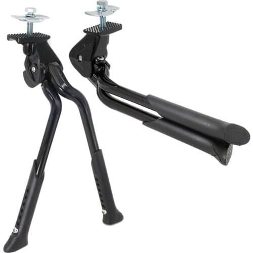 Adjustable Bike Parking Rack Stand Folding Side Rear Rack Lightweight Bike Cycle Side Support Rack For Mountain Bike Road Cycles