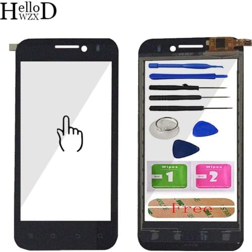 4.0'' Touch Screen Glass For HuaWei Honor U8860 Touch Screen Glass Digitizer Panel Lens Sensor Touchscreen Front Glass Adhesive