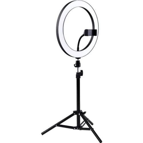 26CM USB LED Ring Light fill Lamp casting Selfie w/Phone holder &Tripod Youtube Live stream Broadcast photo Makeup soft lighting