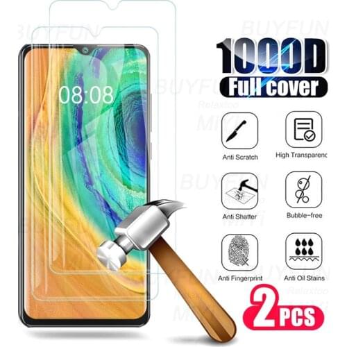 2pcs full cover protective glass for cubot note20 note 20 pro 6.5'' phone screenprotector tempered glass film on cubot not 20pro