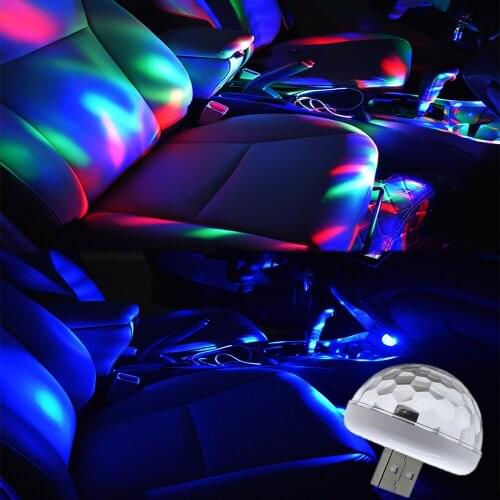 Car Roof Star LED Light Starry Laser Atmosphere Projector USB Auto Decoration Night Home Decor Atmosphere Light Car Accessories
