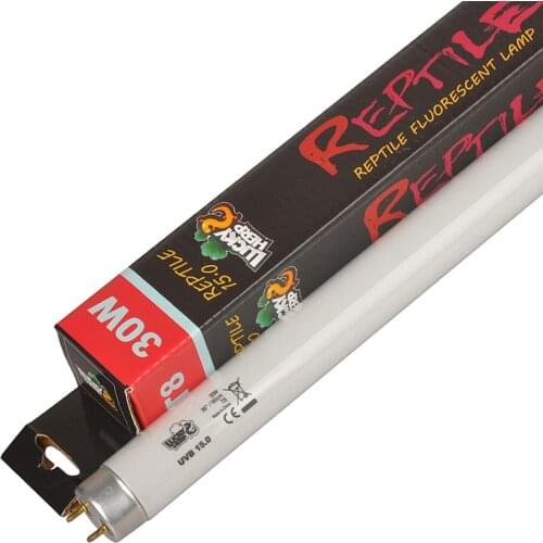 15.0 Reptile Fluorescent Intense Terrarium Tube Lamp,UVA UVB Bulb,30 Watt,T8,36 Inches